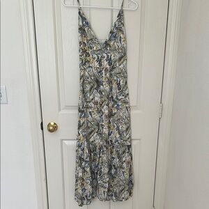 Floral Print Maxi Dress